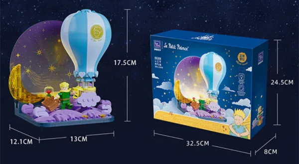 Pantasy Le Petit Prince - L'Asteroide B-612 in Un Set da Costruzione Magico!