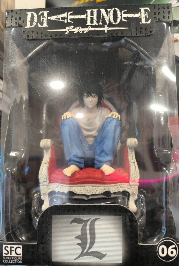 Death Note - L (Lawliet) Seduto sulla Poltrona - SFC (Super Figure Collection) - ABYstyle Studio