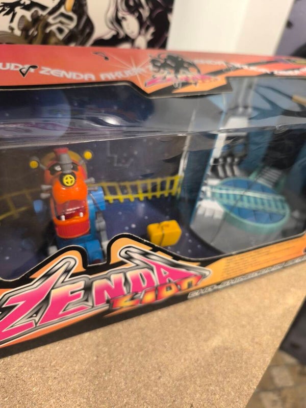 Cho-Shingoukin Zenda Lion - Giocattolo da Collezione Vintage