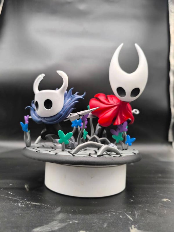 Hollow Knight e Hornet: L'Incontro a Greenpath ( diorama )