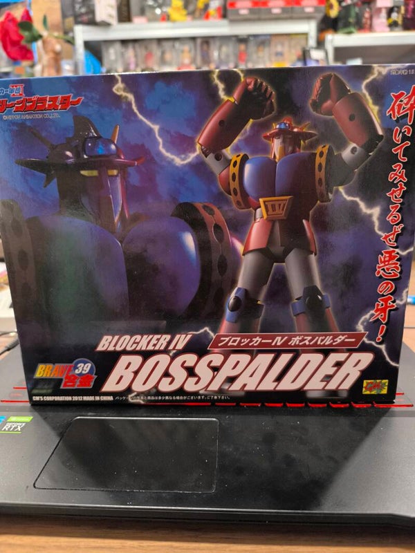 CM's Brave Gokin 39 - Blocker IV Boss Palder (Gakeen - Robot Magnetico) Die-Cast Raro