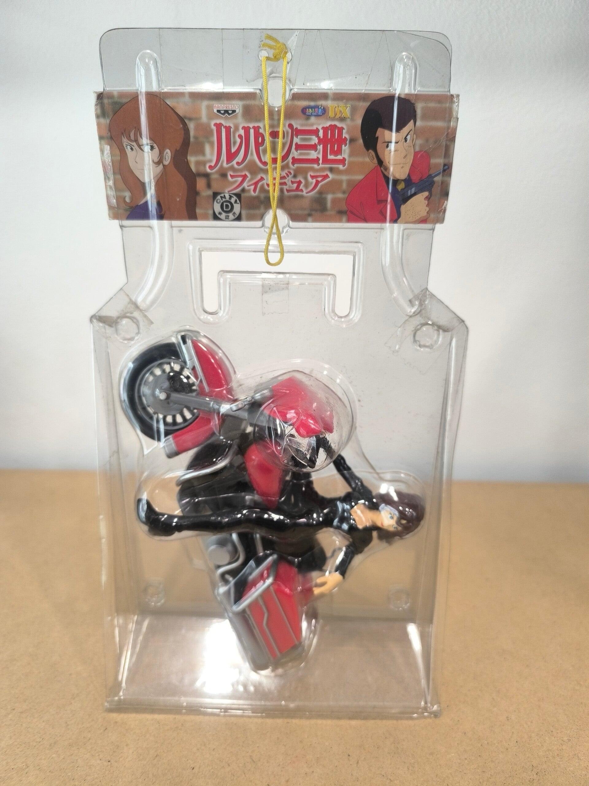 Fujiko Mine (Margot) su Moto Rossa – Figure Vintage Lupin III – Banpresto 1999