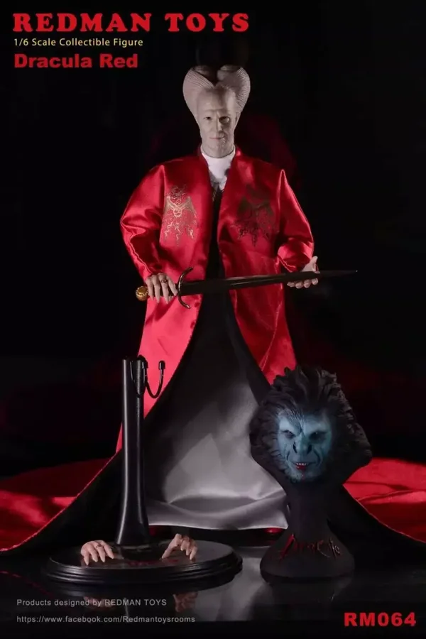 Redman Toys - Dracula Red - Action Figure da Collezione Scala 1/6