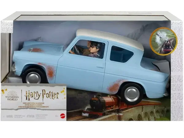 Harry Potter e l'Avventura in Auto Volante di Ron Weasley - Set da Collezione