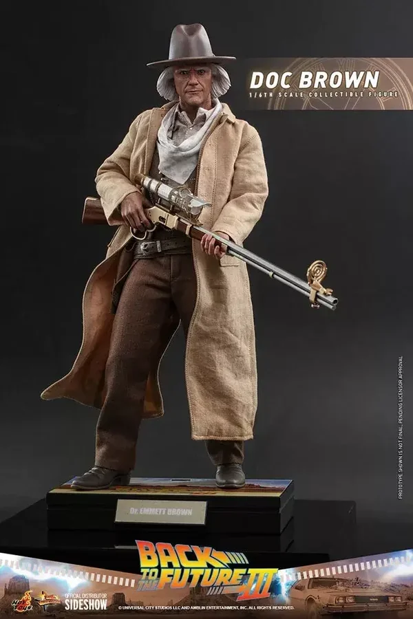 Hot Toys - Ritorno al Futuro Parte III - Doc Brown (MMS617) - Action Figure Scala 1/6