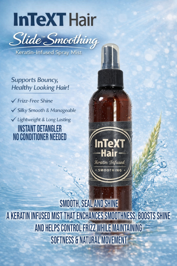 Slide, smoothing spray mist