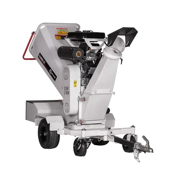 Wood Chipper Lumag RAMBO V2 Petrol 999cc E-Start 15cm Capacity Big Drum