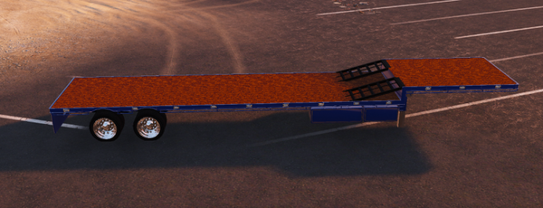 Très longue remorque