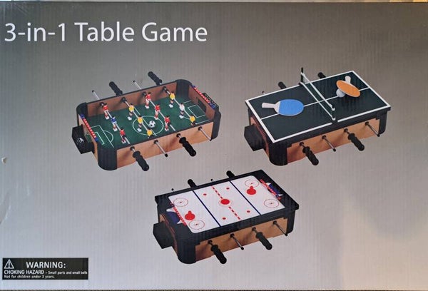 Spieltisch ,Tischkicker Mini 3-in-1