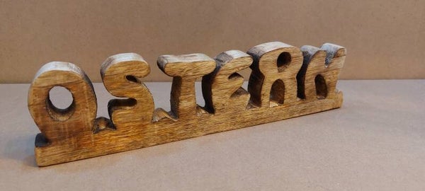 Schriftzug  Ostern