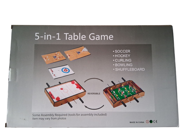 Tischkicker Mini Spieltisch 5 in 1