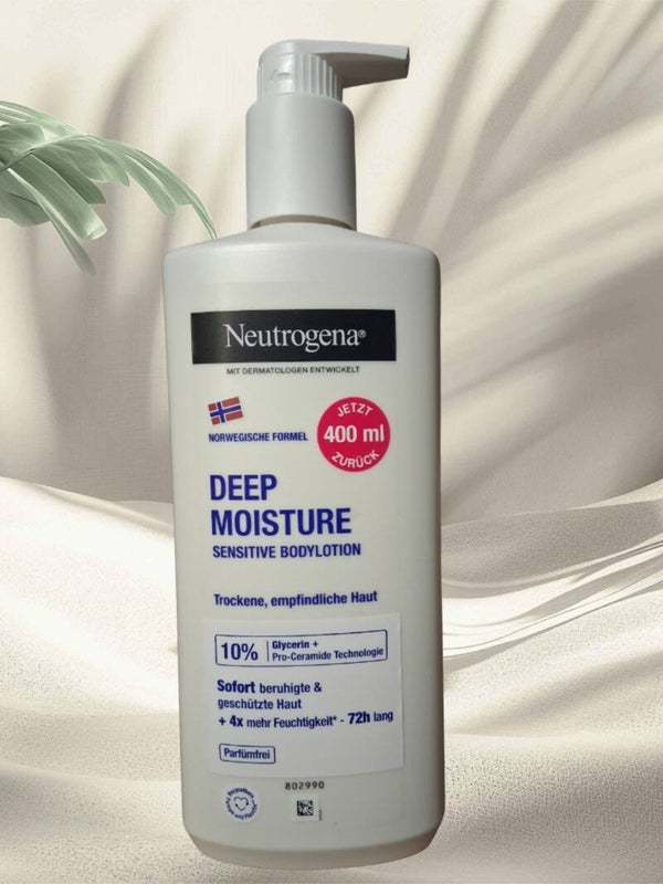 Neutrogena Deep Moisture Sensitive Bodylotion – 400 ml