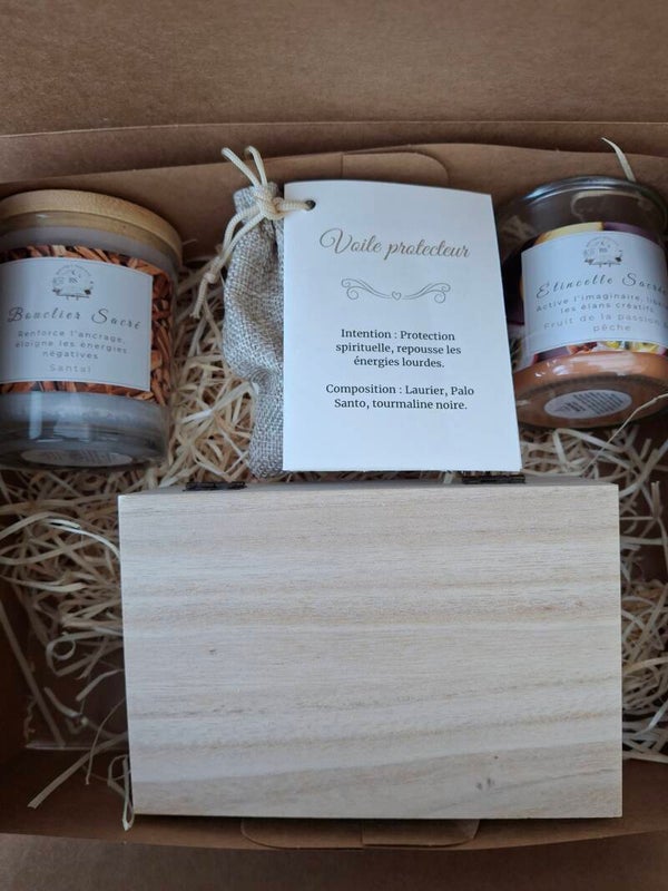 Coffret Rituel – Rituels de Sel & Bougies