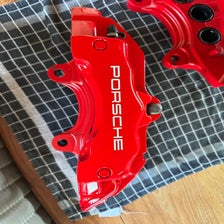 Porsche remklauw stickers