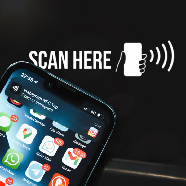 Custom NFC scan sticker