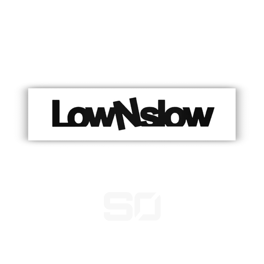 Low N Slow sticker
