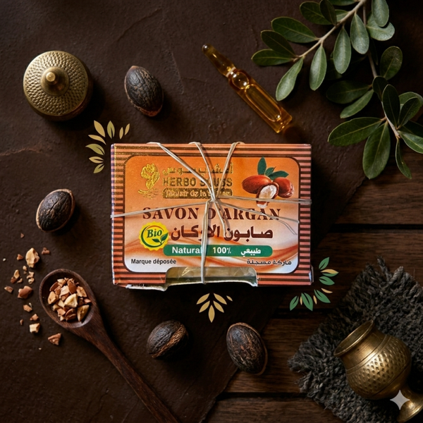 Savon naturel à l’huile d’argan Herbo souss