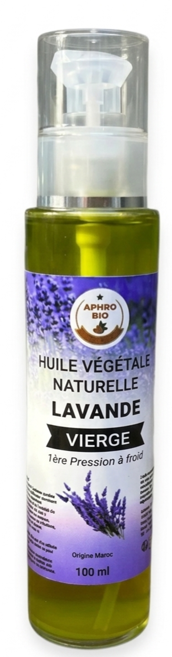 Huile de lavande 100% pur APHRO bio - 100ml