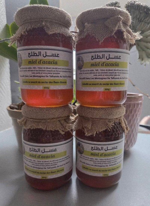 Miel d'Acacia Sauvage (Talh) – L'Or Liquide de l'Atlas