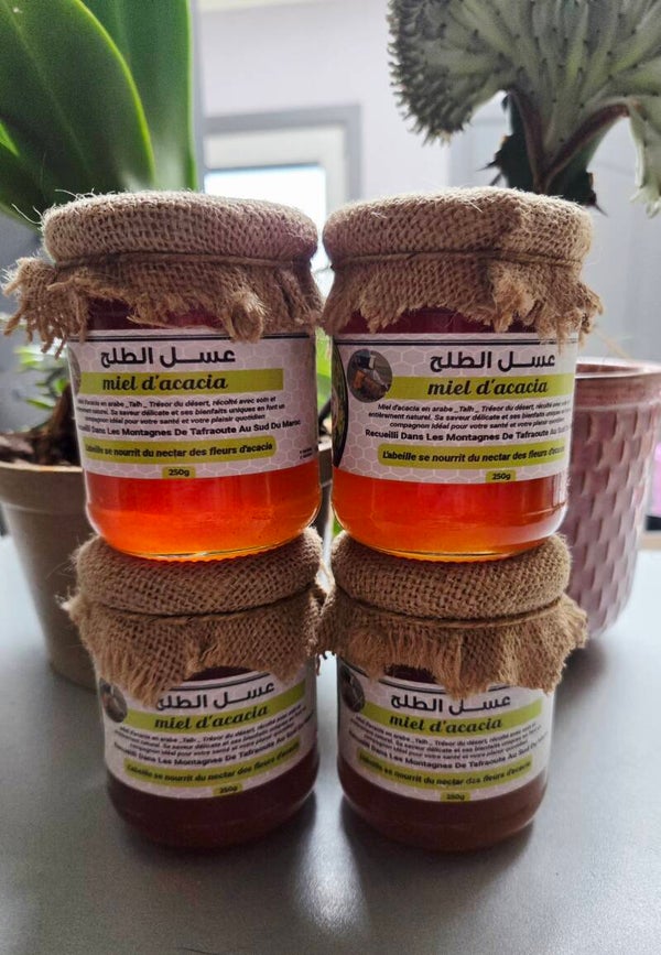 Miel d'Acacia Sauvage (Talh) – L'Or Liquide de l'Atlas