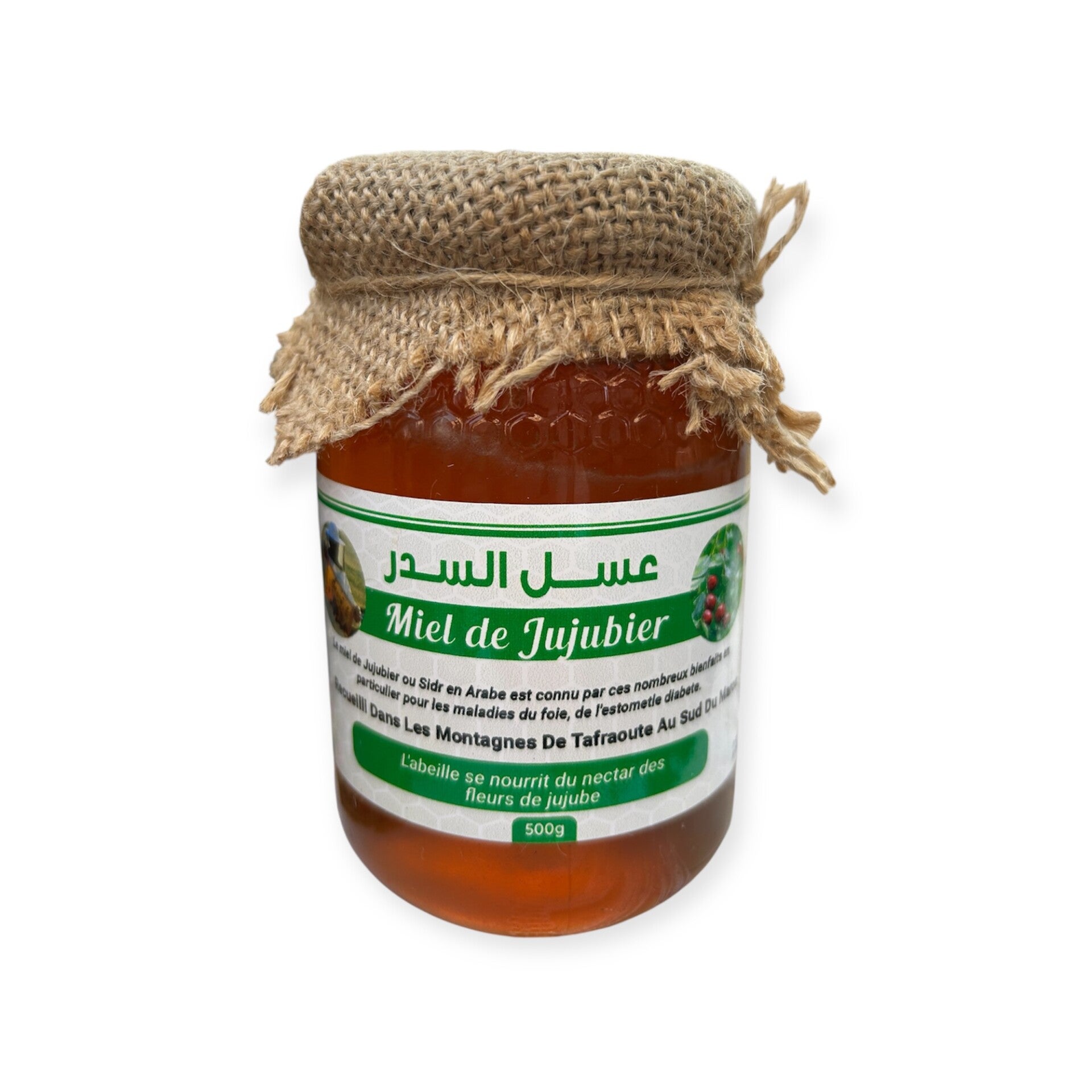 Miel de jujubiers 500gr