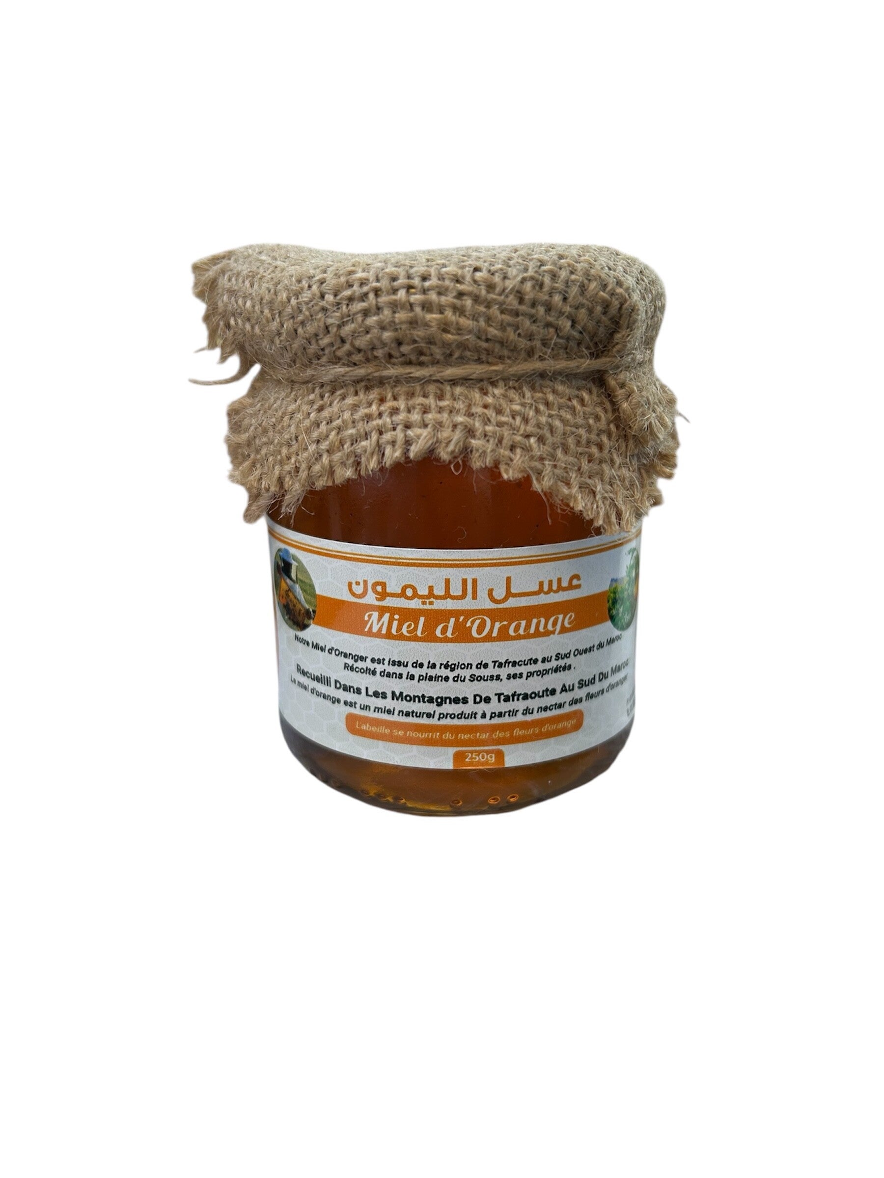 Miel d’orange 250gr