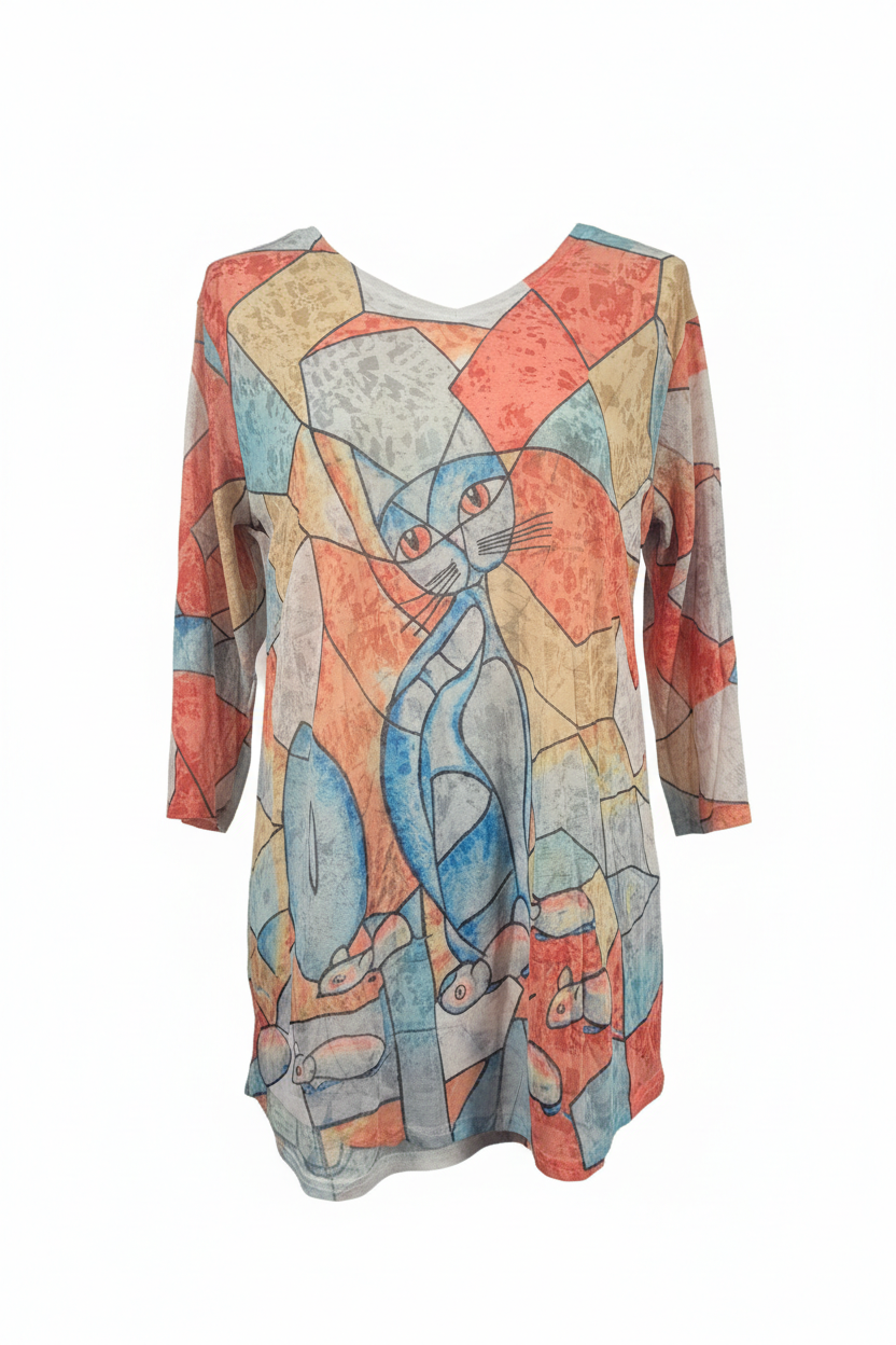 Shirt met print