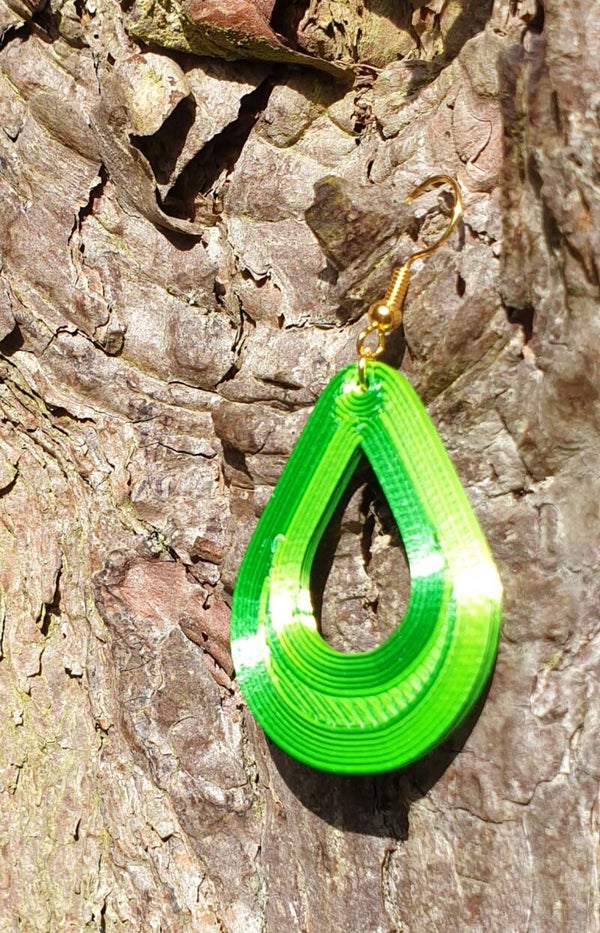 Ohrring Tropfen 1 Paar (bestehend aus 2 Stück)