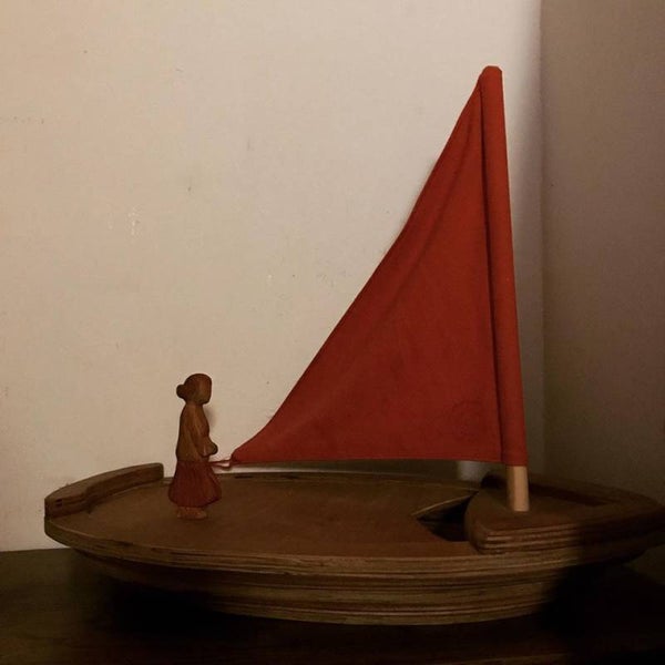 Valk, de middelgrote houten boot