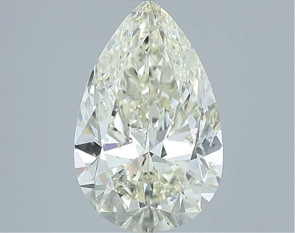 2.57-Carat Pear Shape Natural Diamond