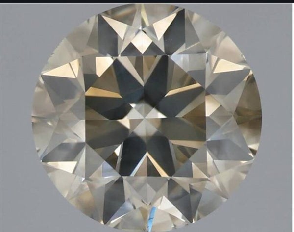 3.07-Carat Round Shape Natural Diamond