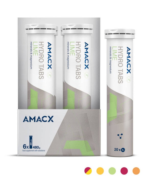 Amacx Hydro Tabs Lime | 6 pack