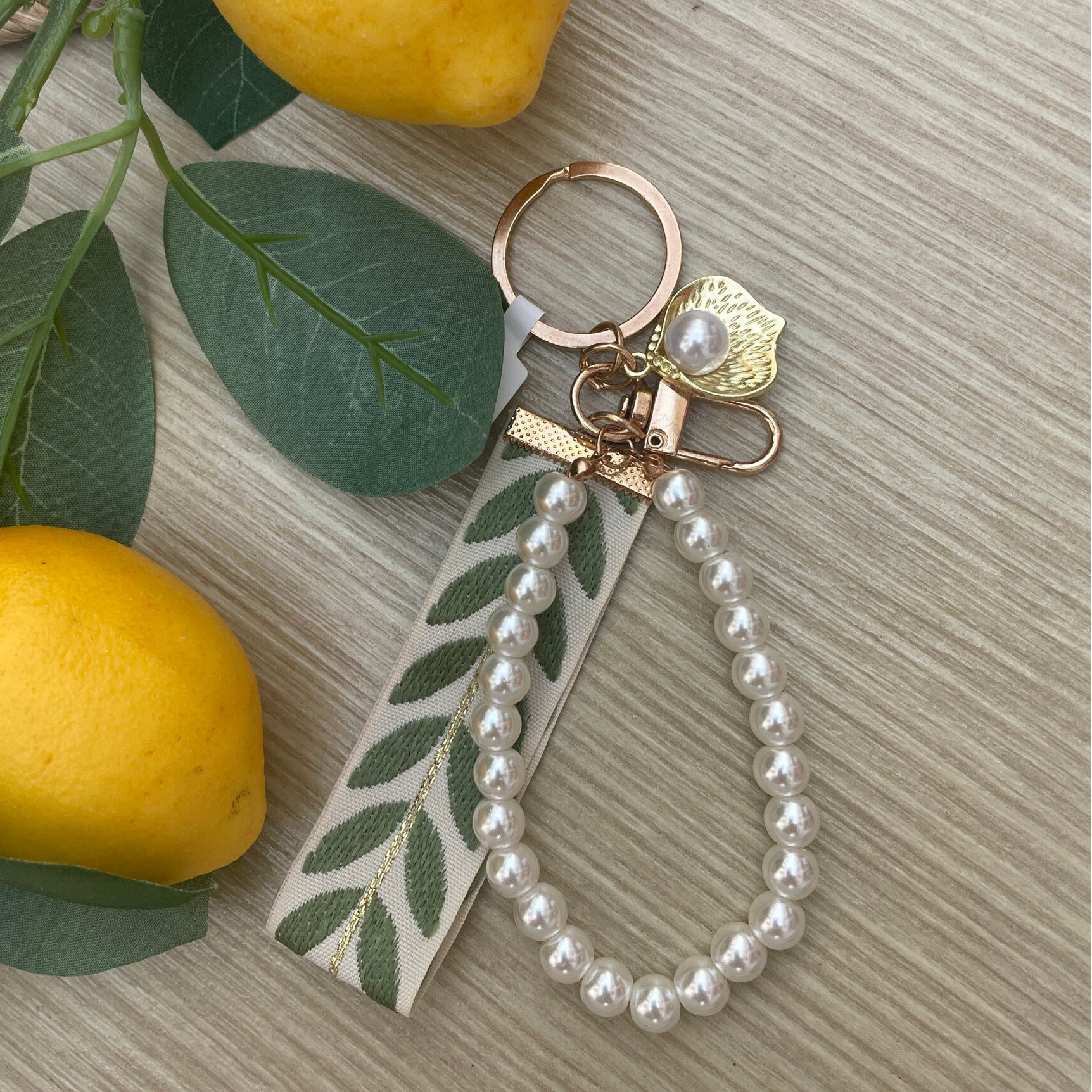 LL | Sleutelhanger Palm - Goud