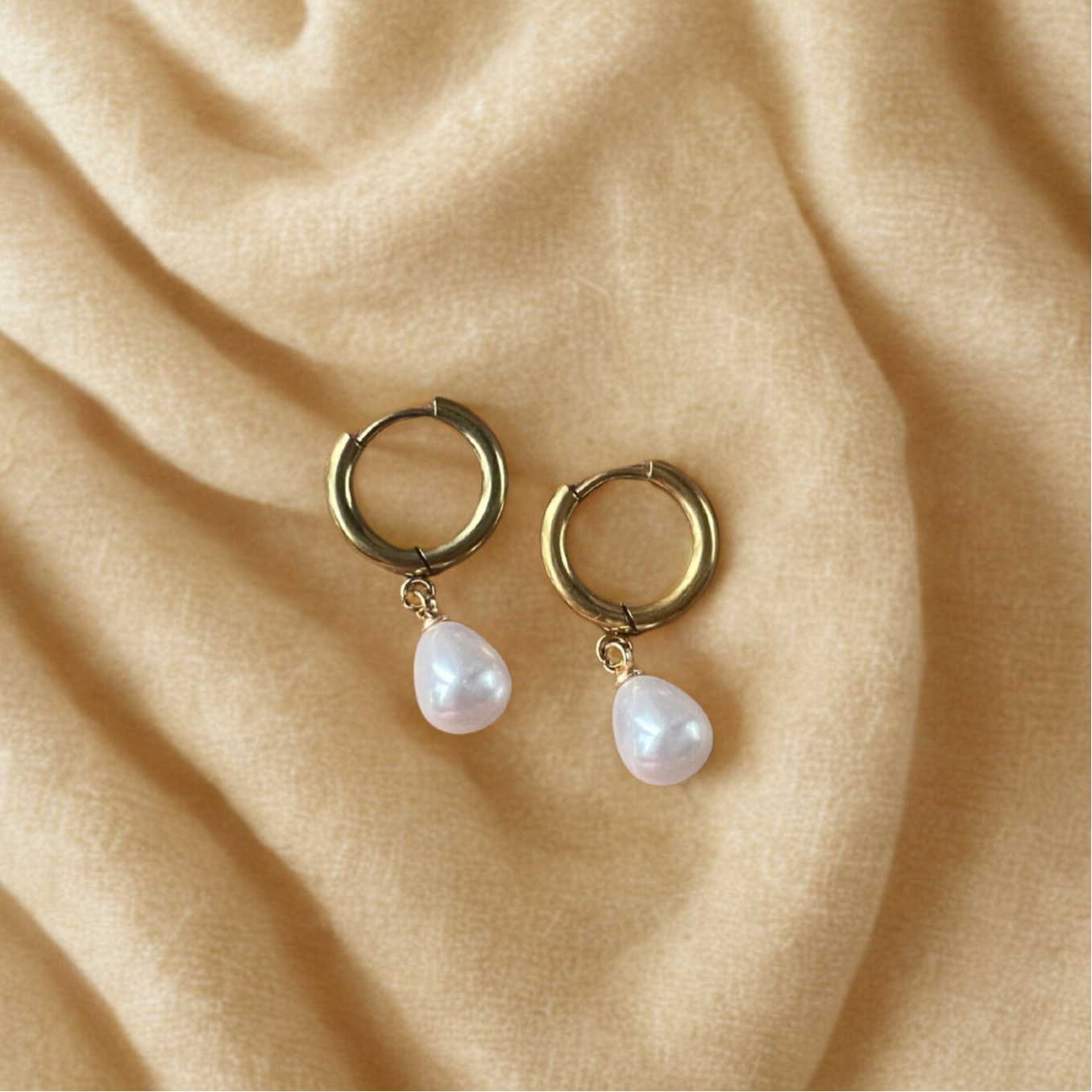 Oorringen Pearl