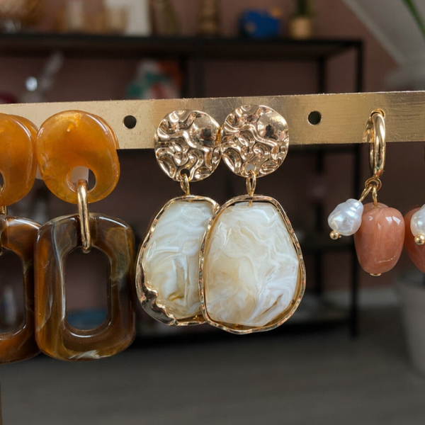 LL | Oorbellen Stone Yara