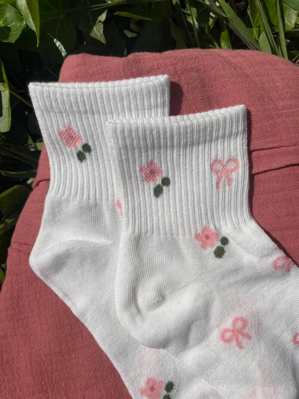 LL | Enkelsokjes Flowers & Bows