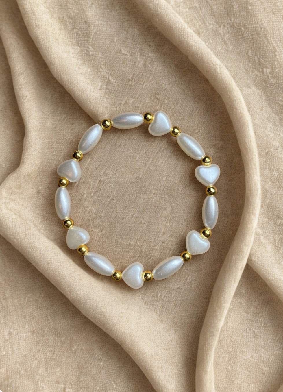 Kralenarmband Parel - Lovely