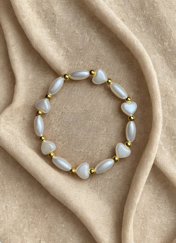 Kralenarmband Parel - Lovely