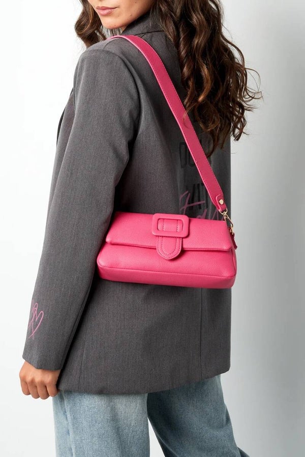 Tas met gesp - Roze