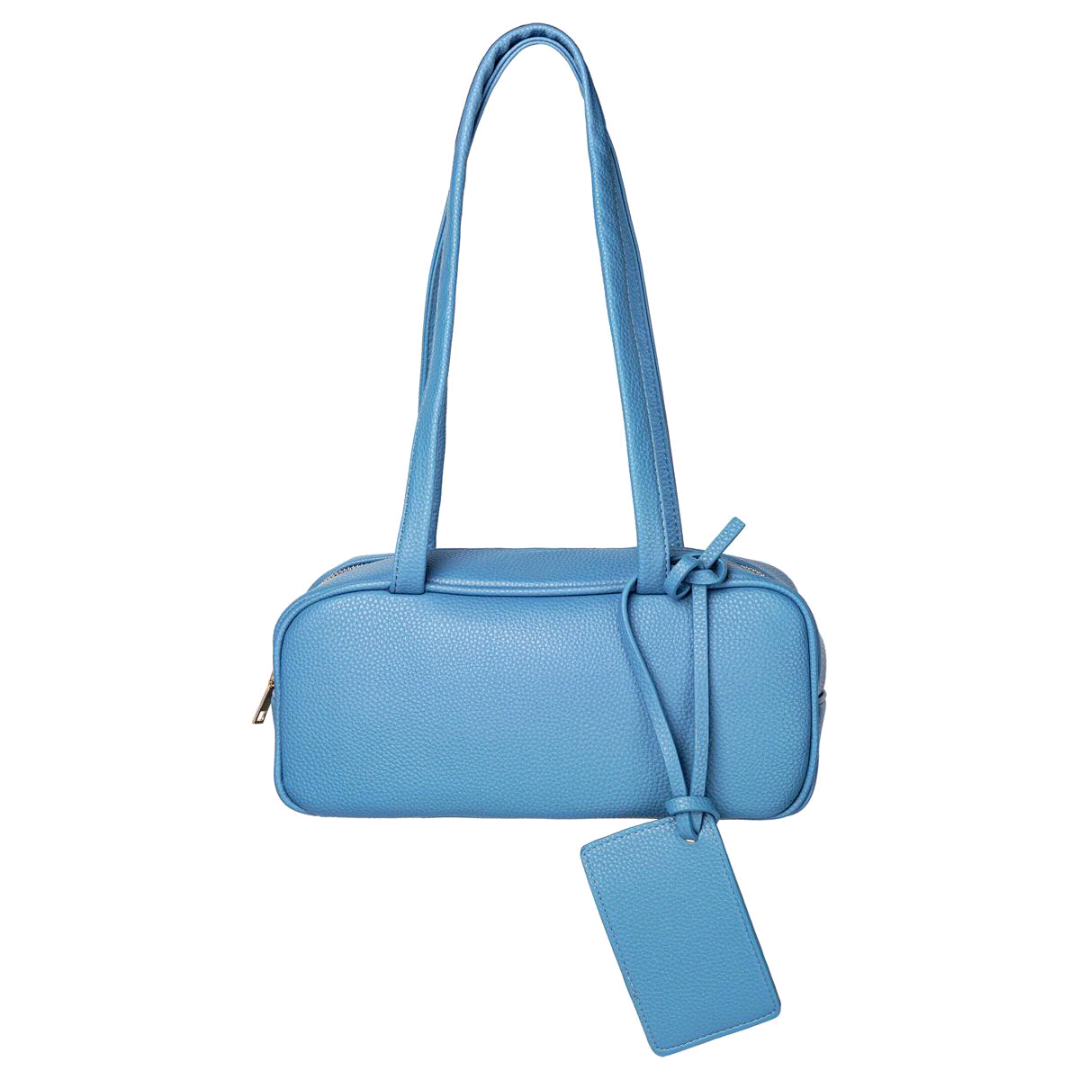Tas squared met lange hengsels - Blauw