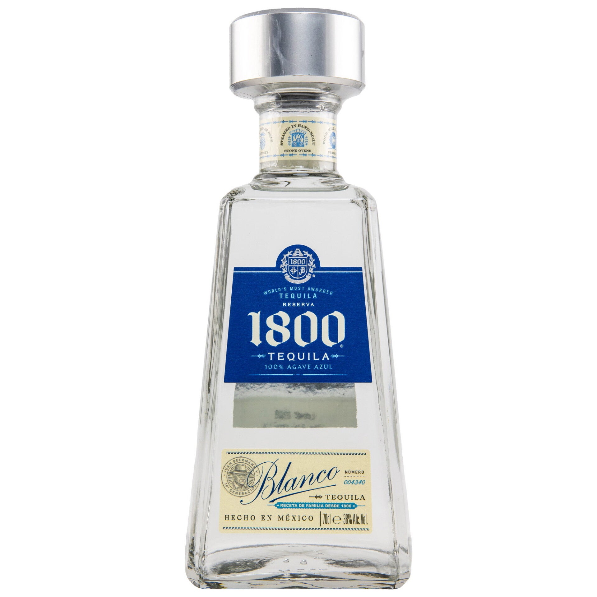 Tequila Reserva 1800 Blanco 0,7l 38% Vol.