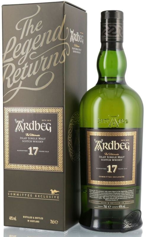 Ardbeg 17 y.o. The Legend Returns 40% vol. 0,70l