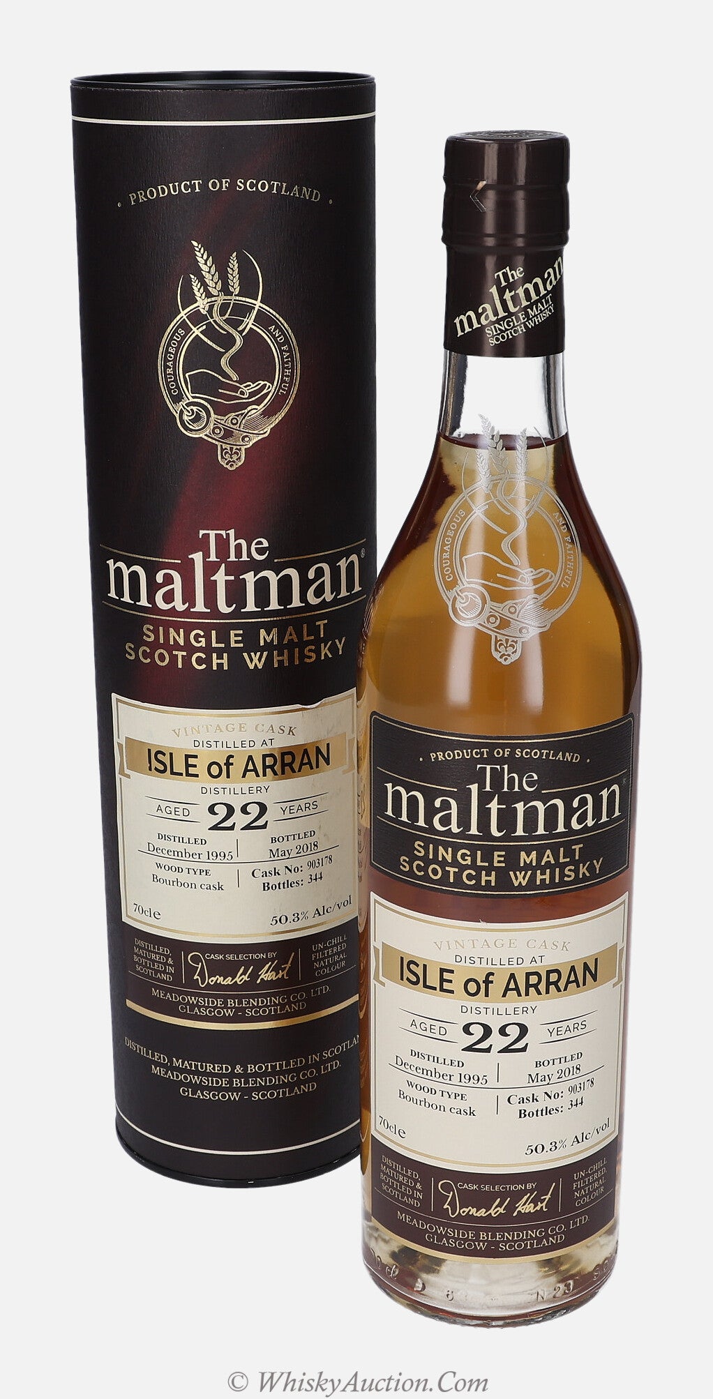 The maltman Isle of Arran 22 y.o. 50,3% Vol. 0,7l