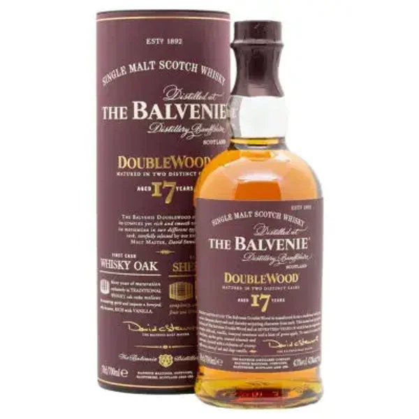 Balvenie Aged 17 Years Double Wood 43 % Vol. 0,7l