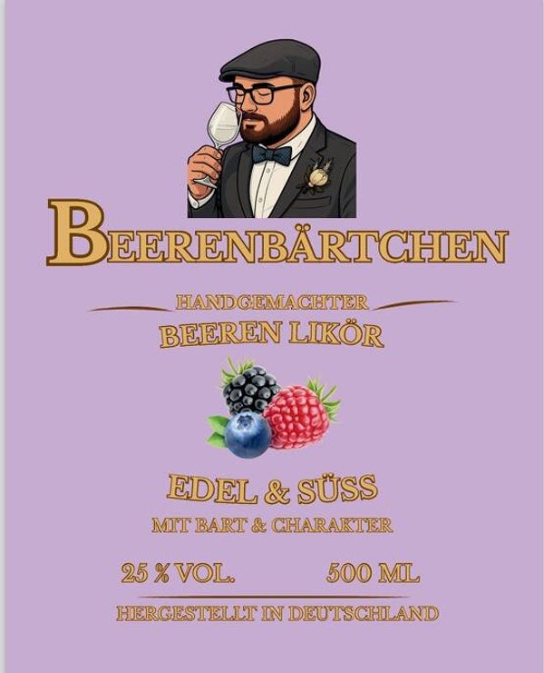 Beerenbärtchen 0,5l 25% Vol.
