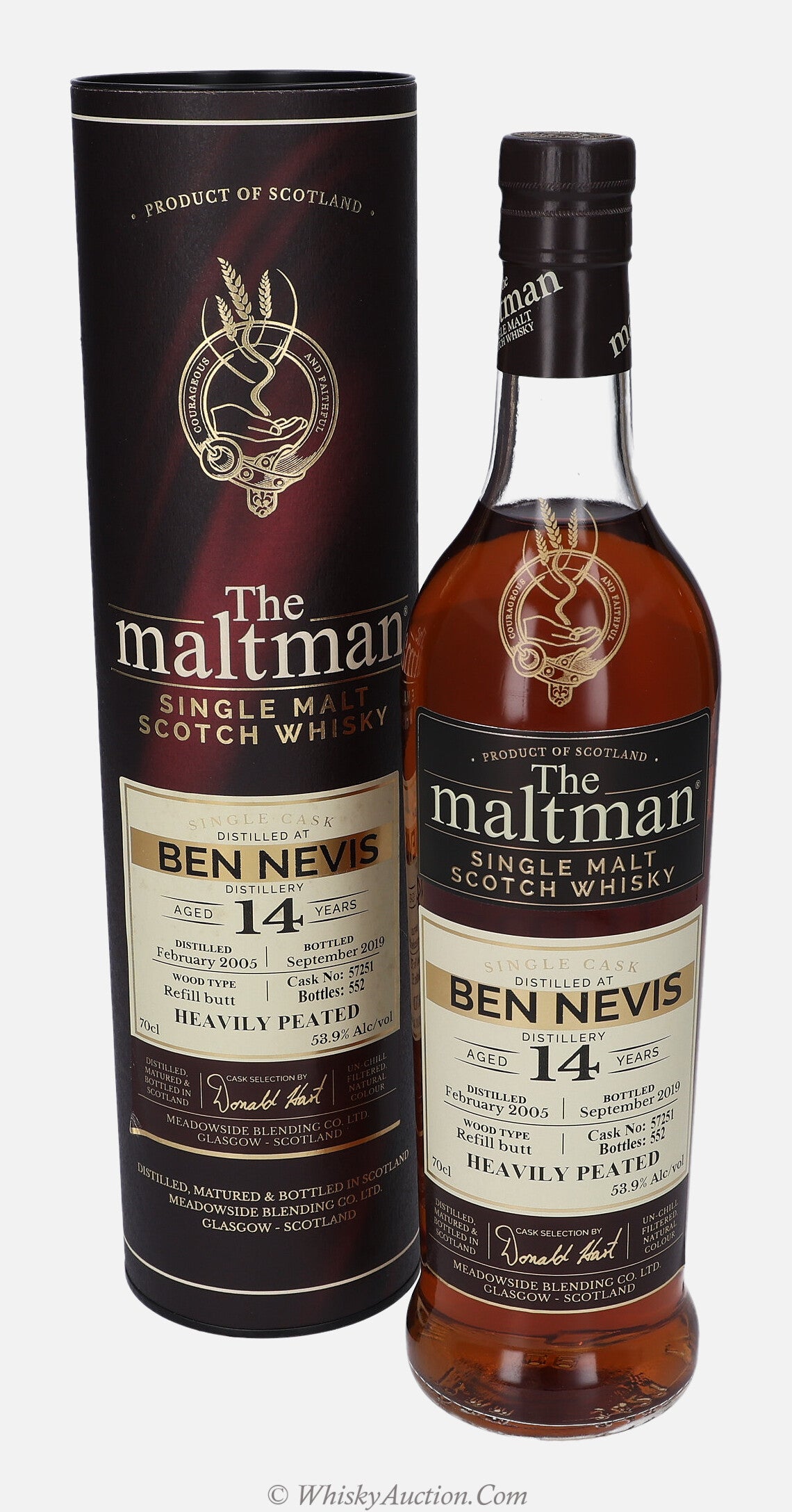 The maltman Ben Nevis 14 y.o. heavily peated 53,9% Vol. 0,7l