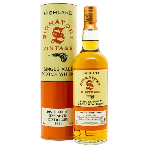 Signatory Vintage Signatory Vintage Ben Nevis Aged 8 Years 2014/2022 43% Vol. 0,7l