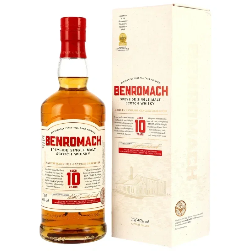 Benromach 10 y.o. 43% Vol. 0,7l