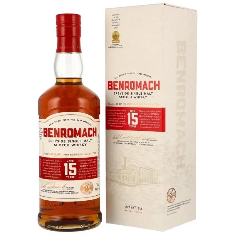 Benromach 15 y.o. 43% Vol. 0,7l