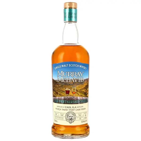 Murray McDavid Caol Ila 2018/2026 - 8 y.o.- Murca Tawny Port Cask Finish - Cask Partnership Series 55,9% Vol 0,7l